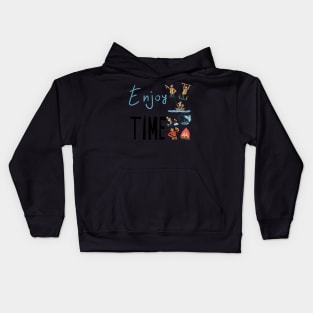 Enjoy time Kids Hoodie